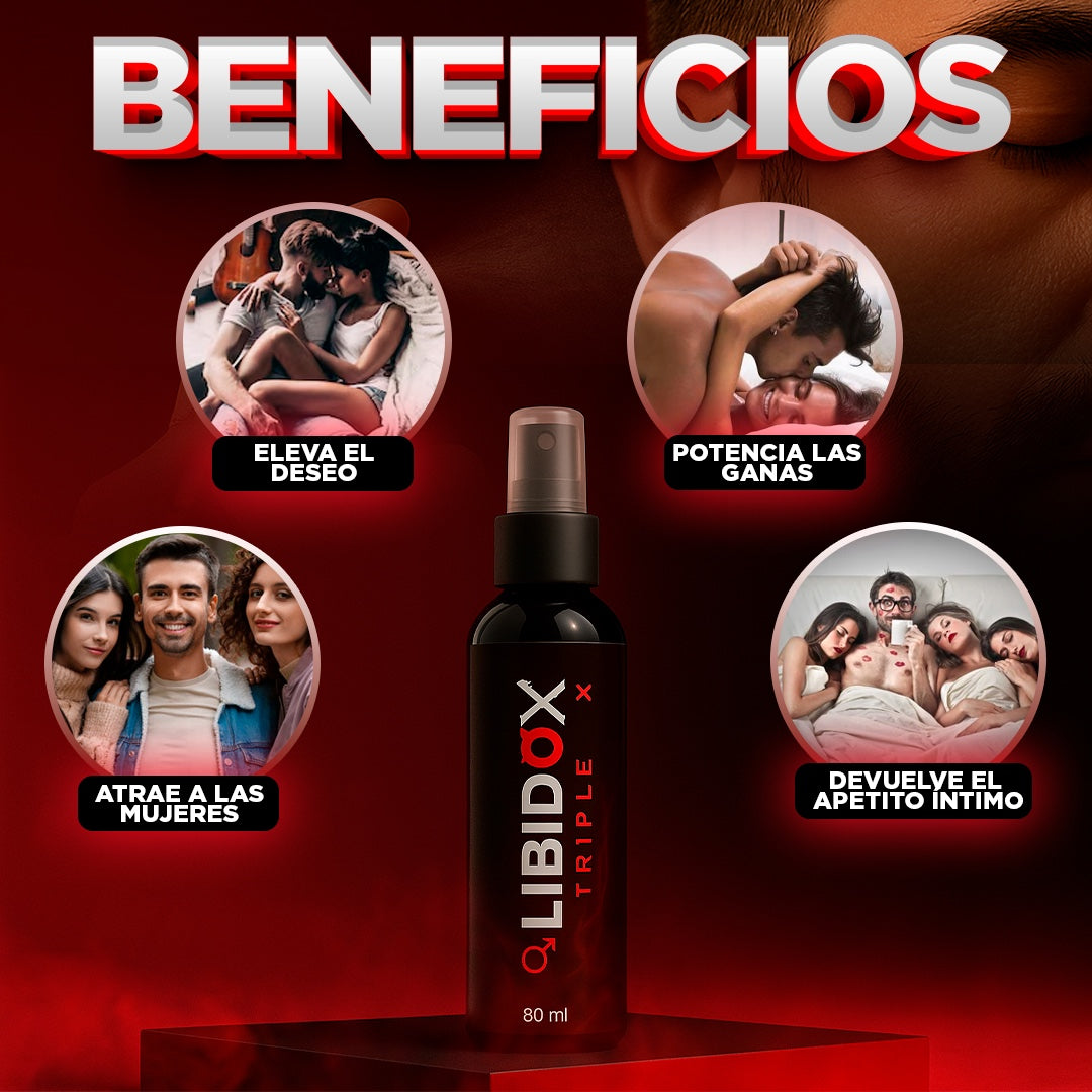 LIBIDOX- PERFUME DE FEROMONAS