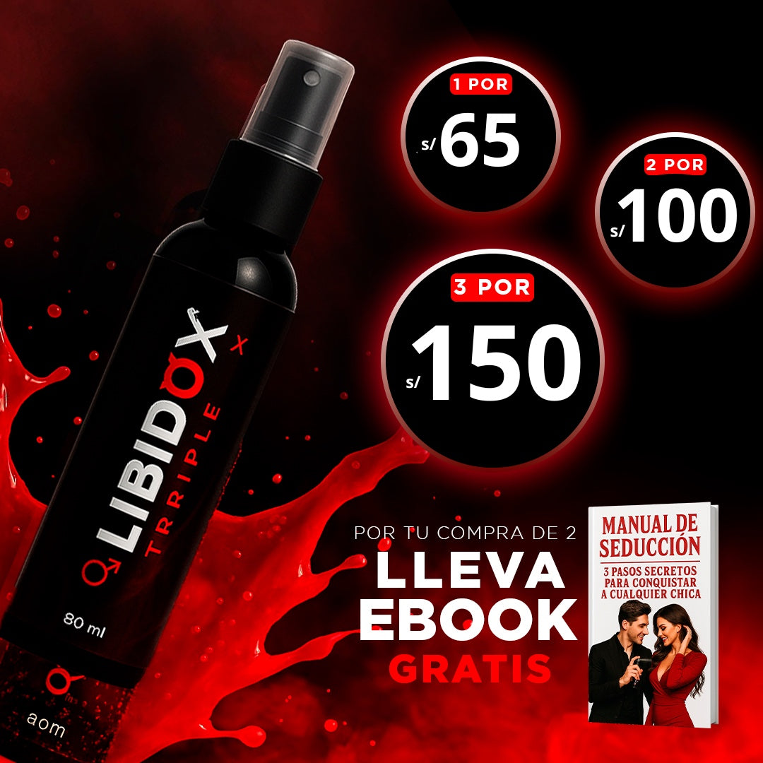 LIBIDOX- PERFUME DE FEROMONAS